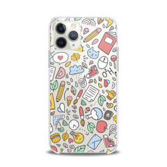 Lex Altern TPU Silicone iPhone Case Bright Funny Stickers