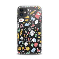 Lex Altern TPU Silicone iPhone Case Bright Funny Stickers