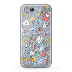 Lex Altern TPU Silicone Google Pixel Case Bright Funny Stickers