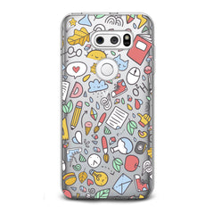 Lex Altern TPU Silicone LG Case Bright Funny Stickers