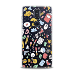 Lex Altern TPU Silicone Nokia Case Bright Funny Stickers