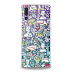 Lex Altern TPU Silicone Huawei Honor Case Nice Medical Stickers