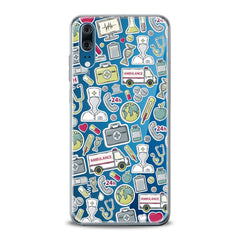 Lex Altern TPU Silicone Huawei Honor Case Nice Medical Stickers