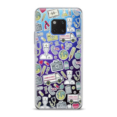 Lex Altern TPU Silicone Huawei Honor Case Nice Medical Stickers