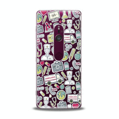 Lex Altern TPU Silicone Sony Xperia Case Nice Medical Stickers