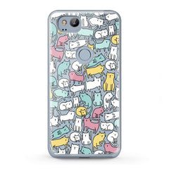 Lex Altern TPU Silicone Google Pixel Case Bright Colored Cats