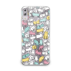 Lex Altern TPU Silicone Asus Zenfone Case Bright Colored Cats