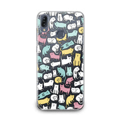 Lex Altern Bright Colored Cats Asus Zenfone Case