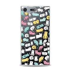 Lex Altern Bright Colored Cats Sony Xperia Case