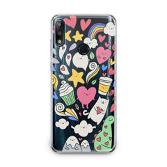 Lex Altern TPU Silicone Asus Zenfone Case Lovely Stickers Art