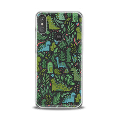 Lex Altern TPU Silicone Motorola Case Green Kawaii Dragons