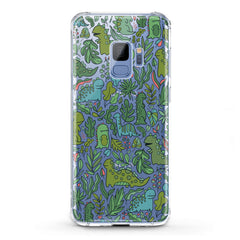 Lex Altern TPU Silicone Samsung Galaxy Case Green Kawaii Dragons