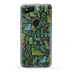 Lex Altern TPU Silicone Google Pixel Case Green Kawaii Dragons