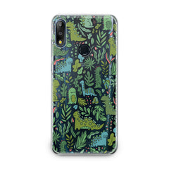 Lex Altern TPU Silicone Asus Zenfone Case Green Kawaii Dragons