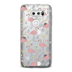 Lex Altern TPU Silicone LG Case Cute Pink Flamingo