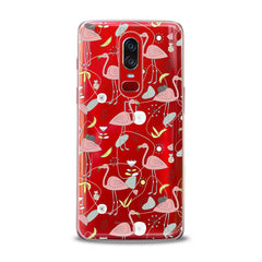 Lex Altern TPU Silicone OnePlus Case Cute Pink Flamingo