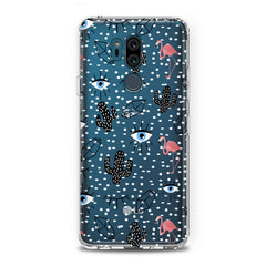 Lex Altern TPU Silicone LG Case Black Cacti Stickers