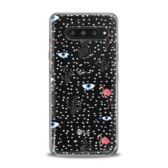 Lex Altern TPU Silicone LG Case Black Cacti Stickers