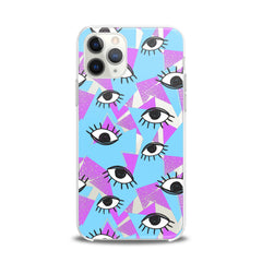 Lex Altern TPU Silicone iPhone Case Black Eyes Pattern