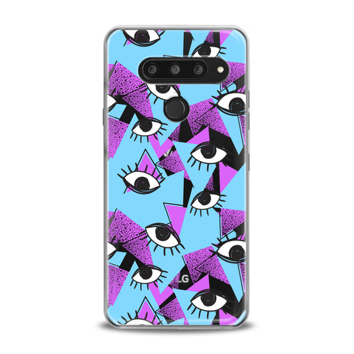 Lex Altern Black Eyes Pattern LG Case