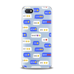 Lex Altern TPU Silicone Xiaomi Redmi Mi Case Message Pattern