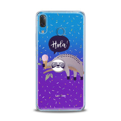 Lex Altern TPU Silicone Lenovo Case Sloth Ice Cream