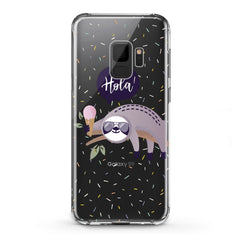 Lex Altern TPU Silicone Samsung Galaxy Case Sloth Ice Cream