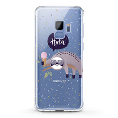 Lex Altern TPU Silicone Samsung Galaxy Case Sloth Ice Cream