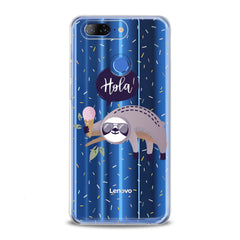 Lex Altern TPU Silicone Lenovo Case Sloth Ice Cream