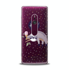 Lex Altern TPU Silicone Sony Xperia Case Sloth Ice Cream