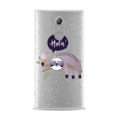 Lex Altern TPU Silicone Sony Xperia Case Sloth Ice Cream