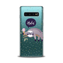 Lex Altern Sloth Ice Cream Samsung Galaxy Case