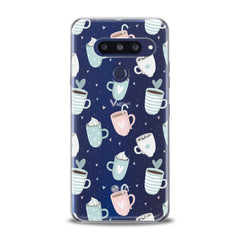 Lex Altern TPU Silicone LG Case Pastel Cups Cappuccino