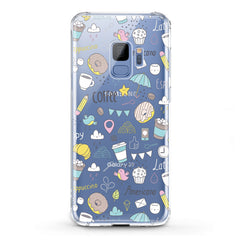 Lex Altern TPU Silicone Samsung Galaxy Case Sweets Coffee Pattern