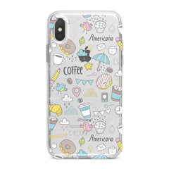 Lex Altern TPU Silicone Phone Case Sweets Coffee Pattern