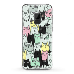 Lex Altern TPU Silicone Samsung Galaxy Case Funny Felines Pattern