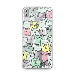 Lex Altern TPU Silicone Asus Zenfone Case Funny Felines Pattern