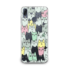 Lex Altern Funny Felines Pattern Asus Zenfone Case