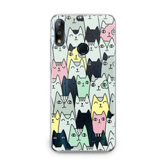 Lex Altern TPU Silicone Asus Zenfone Case Funny Felines Pattern