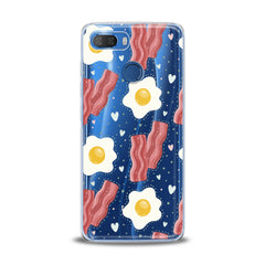 Lex Altern TPU Silicone Lenovo Case Egg Bacon Print