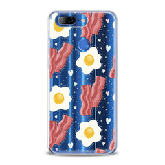 Lex Altern TPU Silicone Lenovo Case Egg Bacon Print