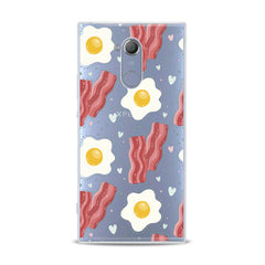 Lex Altern TPU Silicone Sony Xperia Case Egg Bacon Print