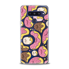 Lex Altern TPU Silicone LG Case Pink Donuts Print