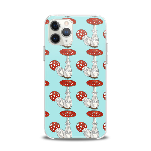 Lex Altern TPU Silicone iPhone Case Bright Amanita Pattern