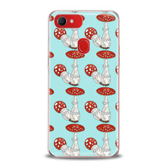 Lex Altern TPU Silicone Oppo Case Bright Amanita Pattern