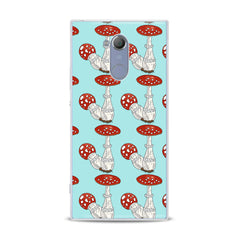 Lex Altern TPU Silicone Sony Xperia Case Bright Amanita Pattern