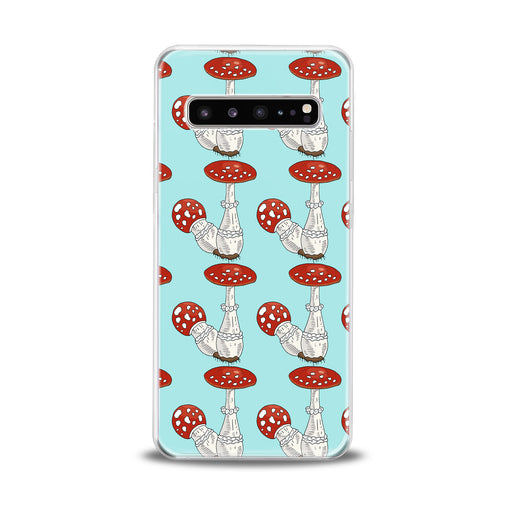 Lex Altern Bright Amanita Pattern Samsung Galaxy Case