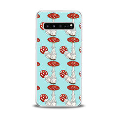 Lex Altern Bright Amanita Pattern Samsung Galaxy Case