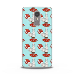 Lex Altern TPU Silicone Lenovo Case Bright Amanita Pattern