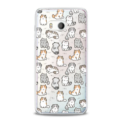 Lex Altern TPU Silicone HTC Case Kawaii Felines